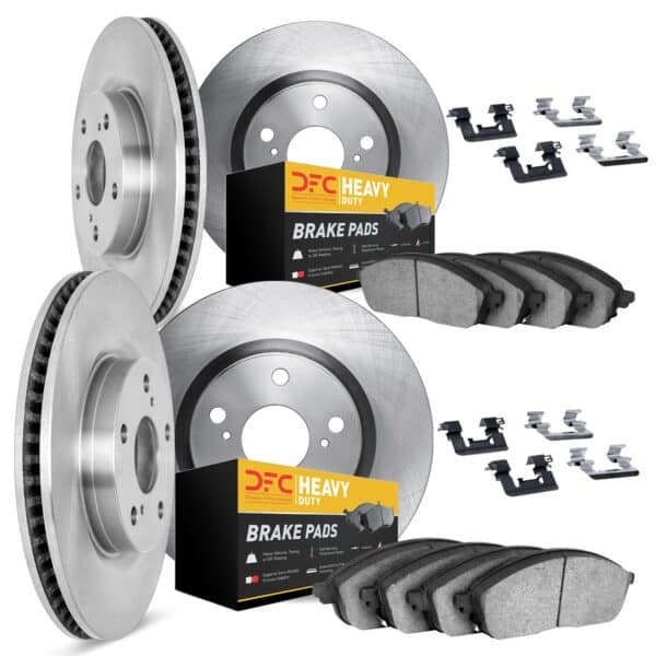 DYN-6214-40019 DFC Brake Rotor- HD Brake Pad - Hardware