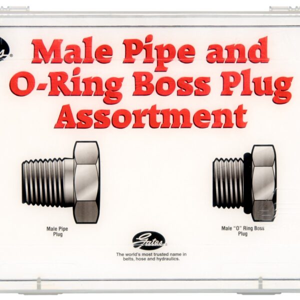 Gates 85004 Male Pipe (MP) and O-Ring Boss (MB) Plug Kit