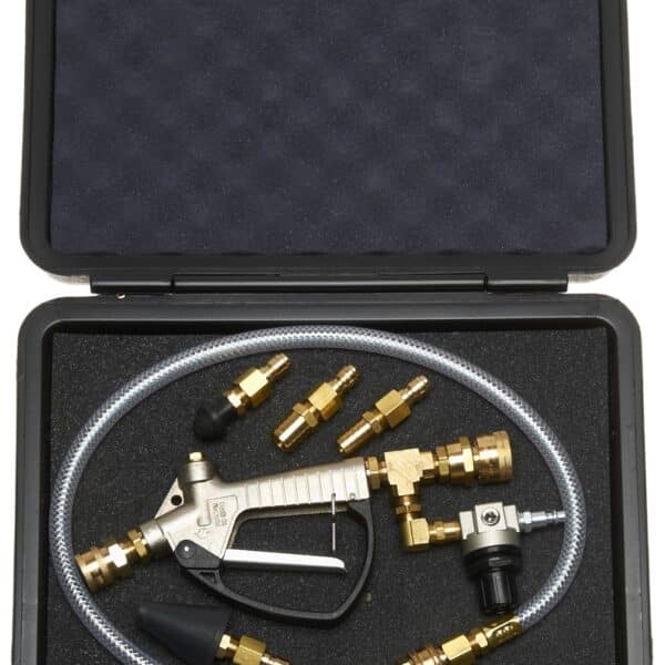 Gates 91002 Power Clean Flush Tool Kit - 6 Components w/ Storage Case