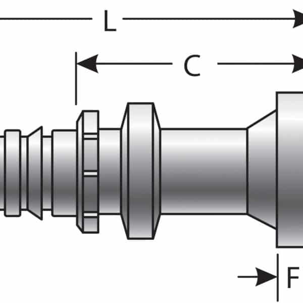 Gates G203501616 Code 62 O-Ring Flange Heavy (GlobalSpiral)
