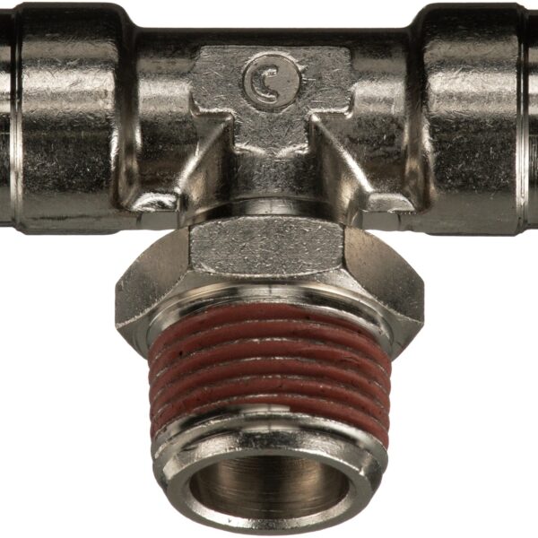 Gates G311420404 Air Brake Branch Tee to Male Pipe Swivel (SureLok)