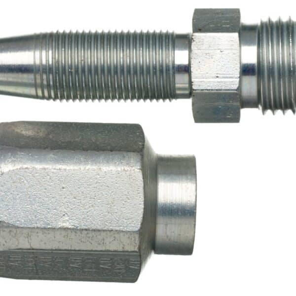 Gates G341651212 Male JIC 37 Flare - Steel (C5CXH, C5C, C5D & C5M Hose)