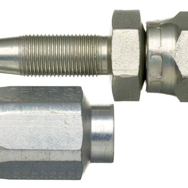 Gates G341702020 Female JIC 37 Flare Swivel - Steel (C5CXH, C5C, C5D & C5M Hose)