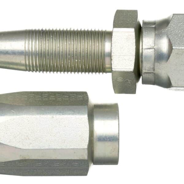 Gates G342100505 Dual Seat Female JIC 37/SAE 45 Flare Swivel - Steel (C5CXH, C5C, C5D & C5M Hose)