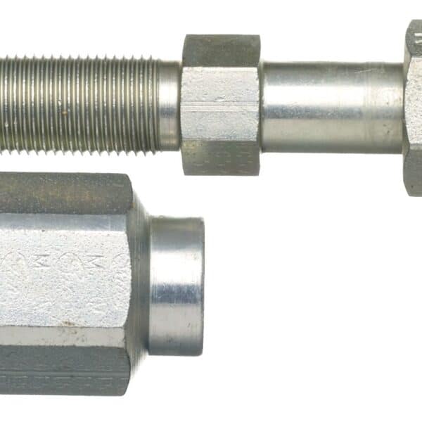 Gates G345000606 Male SAE 45 Flare Inverted Swivel - Steel (C5CXH, C5C, C5D & C5M Hose)