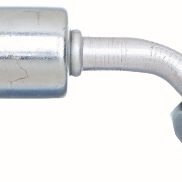 Gates G45202-0808 Female SAE 45 Flare Swivel - 45 Bent Tube - Aluminum (PolarSeal ACA)