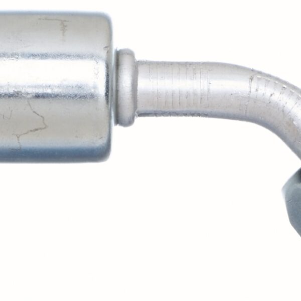 Gates G452021010 Female SAE 45 Flare Swivel - 45 Bent Tube - Aluminum (PolarSeal ACA)
