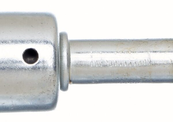 Gates G455830607S Male SAE Tube O-Ring Nut Swivel - Steel (PolarSeal ACA)