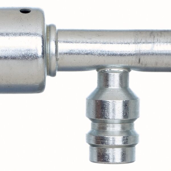 Gates G45588-1010S Female SAE Tube O-Ring Nut Swivel-R134a Svc Port-Steel (PolarSeal ACA)