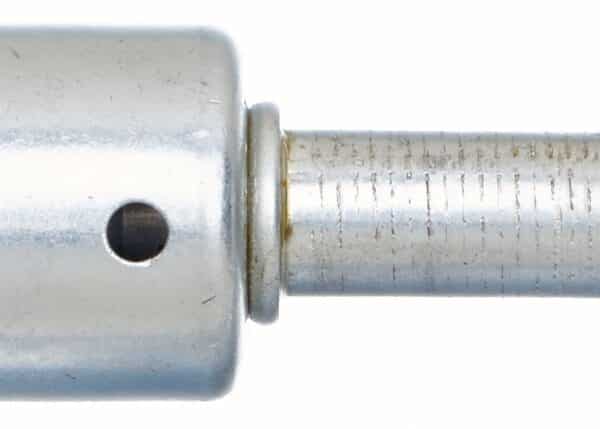 Gates G455900808 Female SAE Tube O-Ring Nut Swivel - Aluminum (PolarSeal ACA)