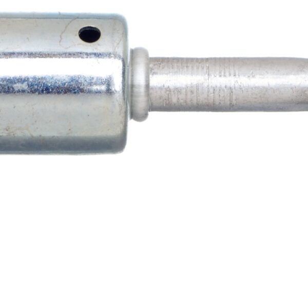 Gates G455990808 Male Inverted O-Ring - 90 Bent Tube - Aluminum (PolarSeal ACA)