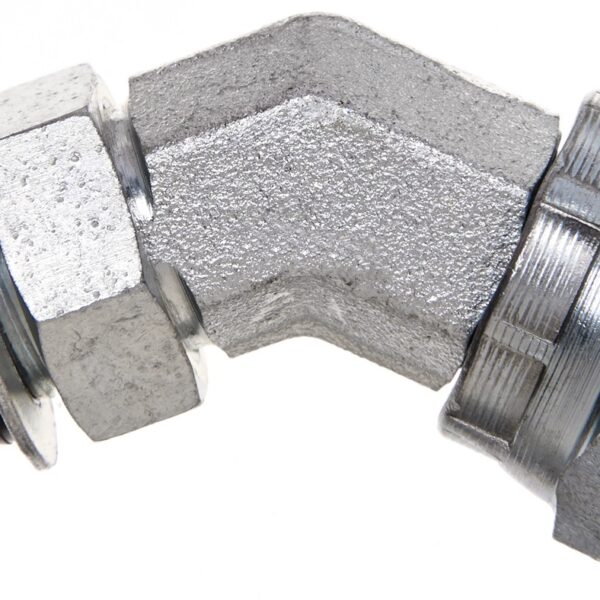 Gates G602871212 Male O-Ring Boss to Female Pipe Swivel NPSM - 45 (SAE to SAE)