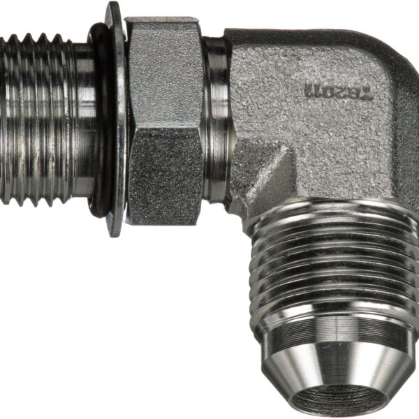 Gates G603122020 Male O-Ring Boss to Male JIC 37 Flare - 90 (SAE to SAE)