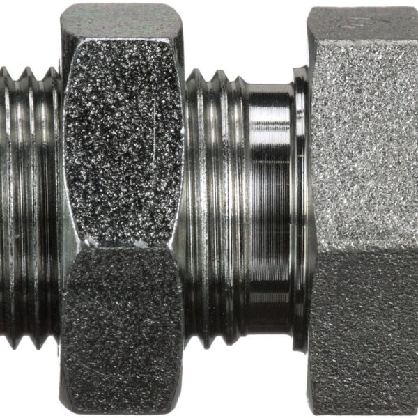 Gates G604450404 Male JIC 37 Flare to Male JIC 37 Flare Bulkhead (SAE to SAE)