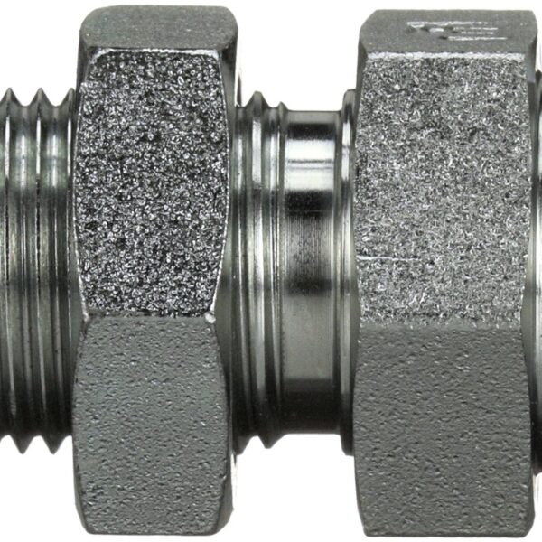 Gates G605411616 Male JIC 37 Flare Bulkhead to Male Pipe NPTF (SAE to SAE)