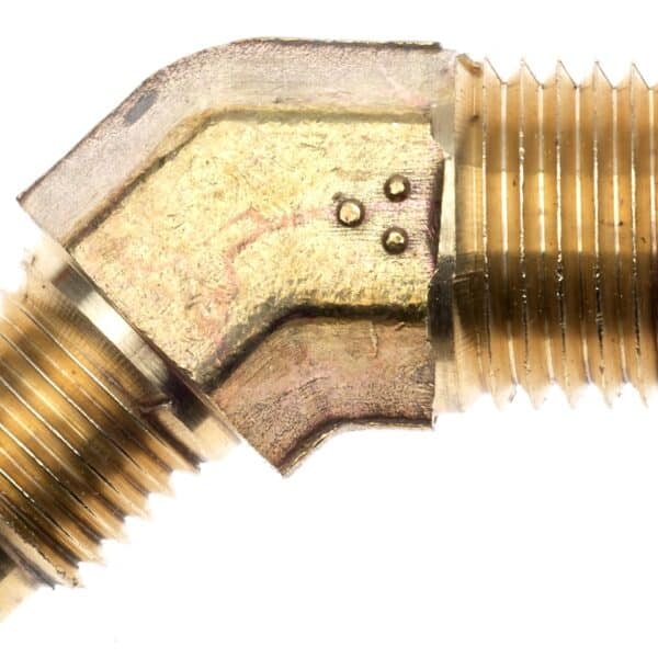Gates G606520606 Male SAE 45 Flare to Male Pipe - 45 (SAE Flare)