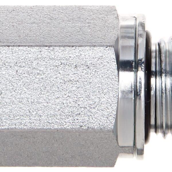 Gates G631202208 Male Metric with O-Ring to Female Pipe NPTF (Metric Conversion)