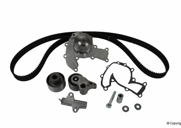 Gates TCKWP221A PowerGrip Premium Timing Component Kit with Water Pump (TCKWP)