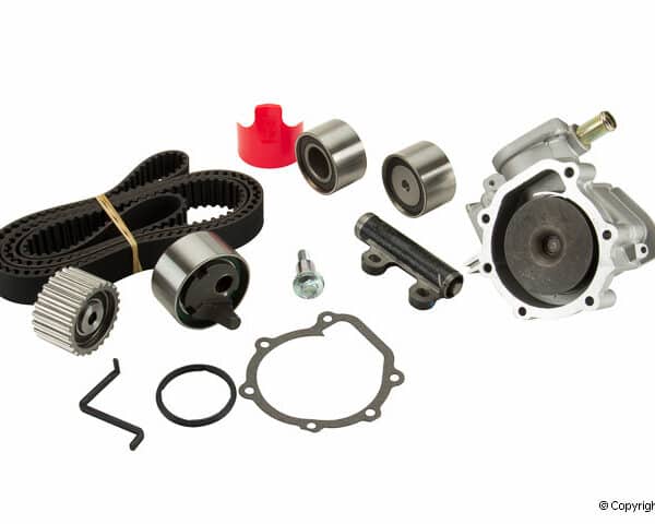 Gates TCKWP277B PowerGrip Premium Timing Component Kit with Water Pump (TCKWP)