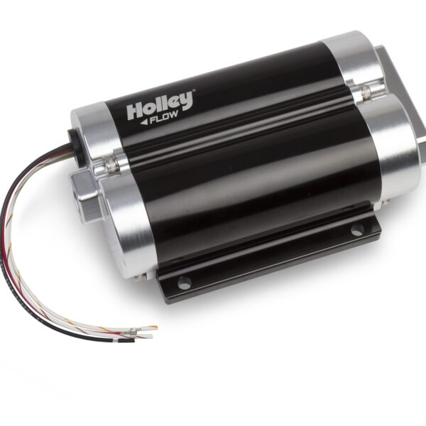 HOL-12-1600-2 Holley 160 GPH Dominator In-Line Billet Fuel Pump (Dual Inlet)