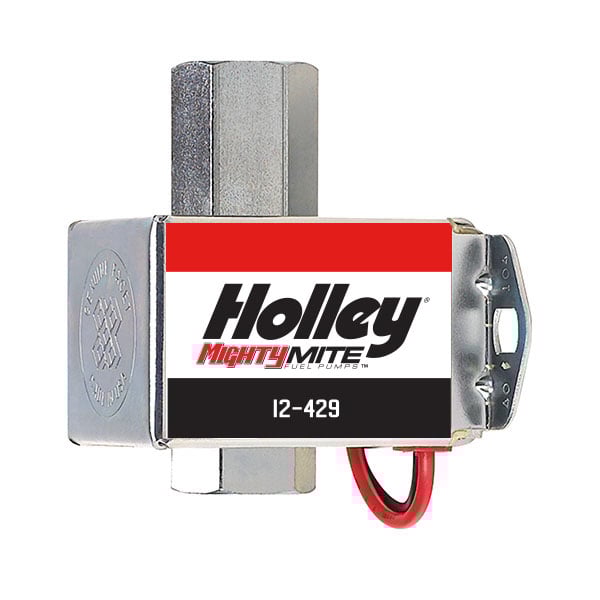 HOL-12-429 Holley 50 GPH Mighty Mite Electric Fuel Pump - 12-15 PSI