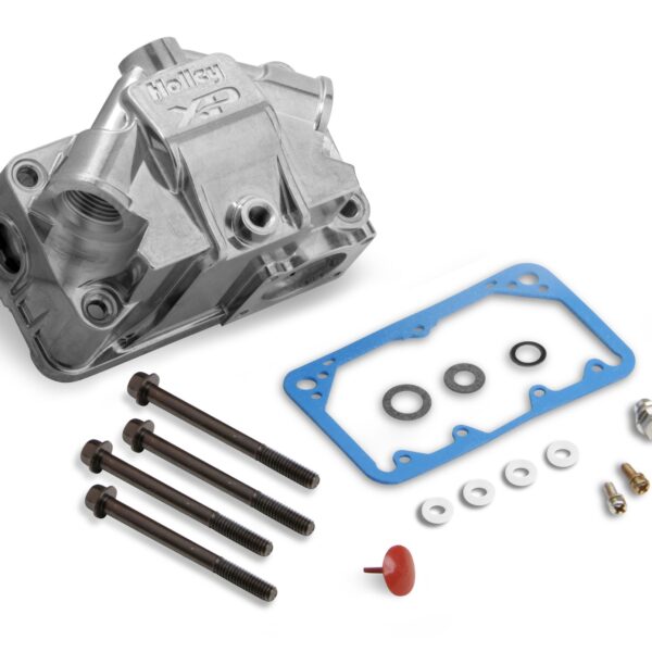 HOL-134-78S Ultra XP Aluminum Fuel Bowl Kit - Tumble Polished