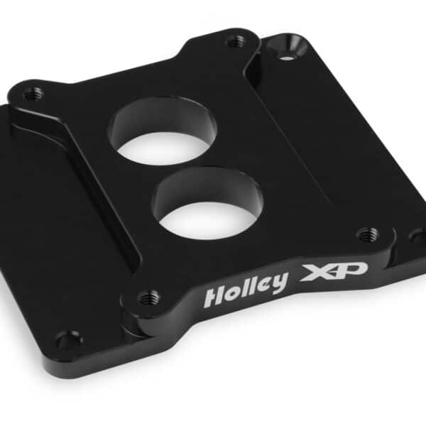 HOL-17-90 Carburetor Adapter Plate - Black Anodized Billet