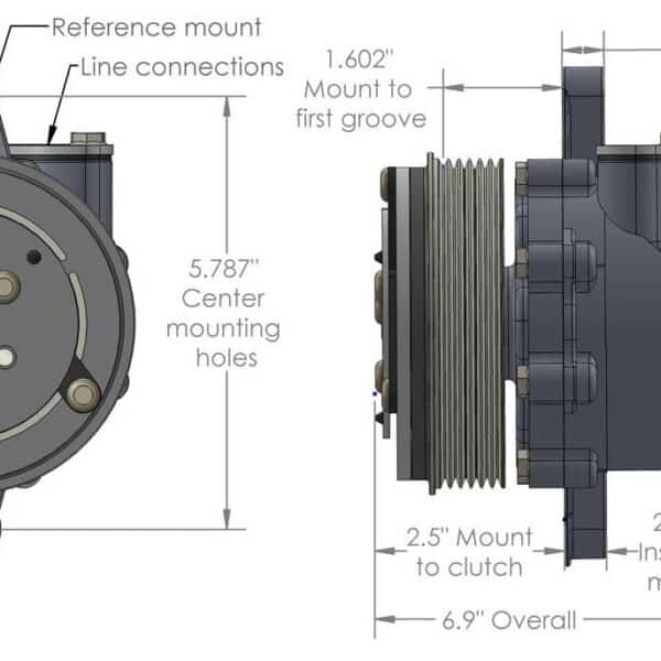 HOL-199-102 SD7 A/C Compressor