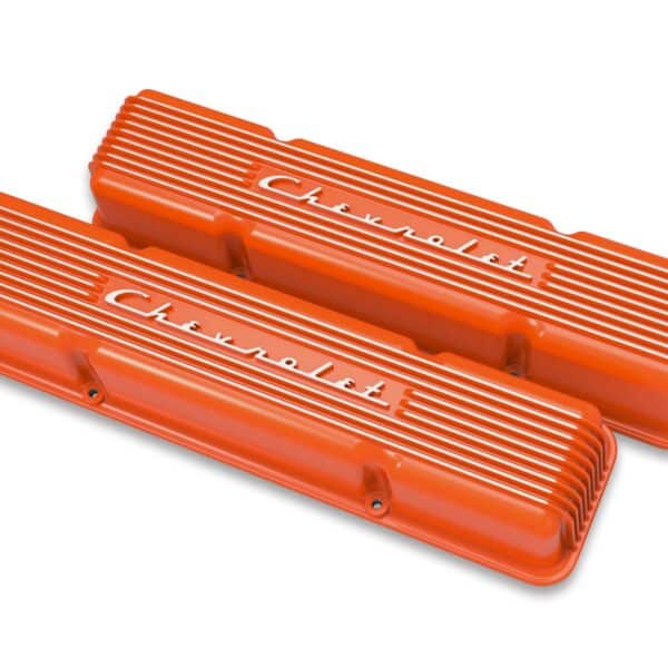 HOL-241-109 Holley GM Licensed Vintage Series SBC Valve Covers
