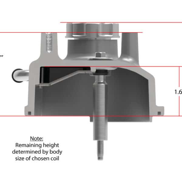 HOL-241-110 Holley Tall LS Valve Covers - Natural Cast
