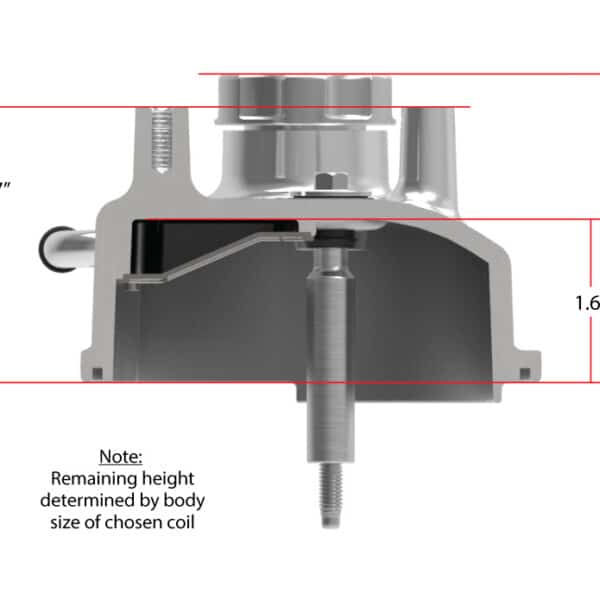 HOL-241-111 Holley Tall LS Valve Covers - Polished