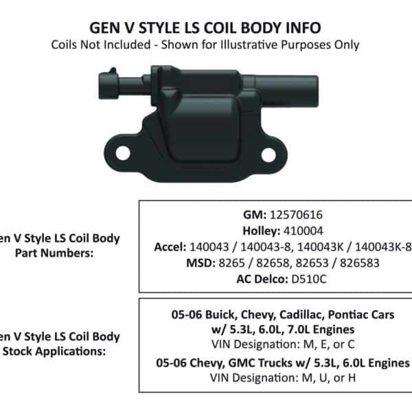 HOL-241-175 Holley 2-Piece "Chevrolet" Script Valve Cover - Gen III/IV LS - Natural
