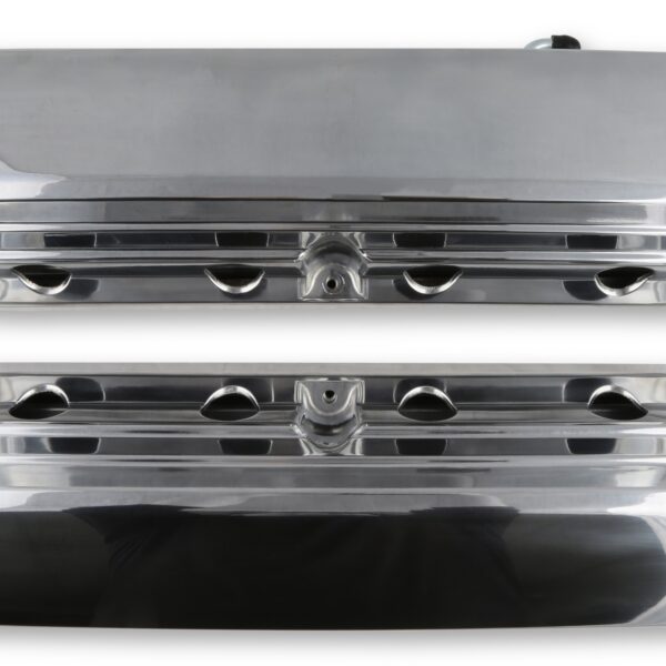 HOL-241-186 Holley 2-Piece Ford Style Valve Cover - Gen III/IV LS - Polished