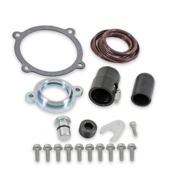 HOL-300-900BK Holley Low-Profile Intake Manifold - Godzilla - Black Powdercoat