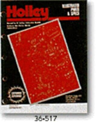 HOL-36-51-7 Holley Illustrated Parts & Specs Guide
