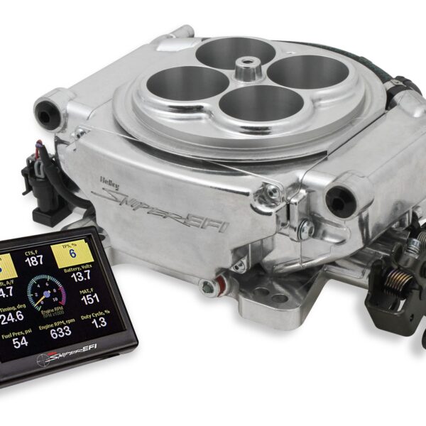 Holley 550-510 Sniper Efi Self-Tuning Kit - Shiny Finish