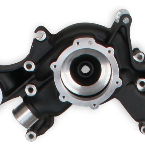 HOL-97-309 Holley COOLING MANIFOLD - Small Block Chevrolet - Black