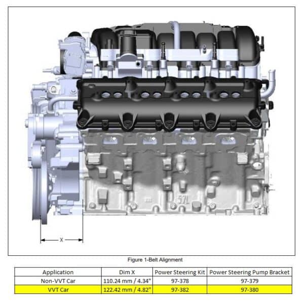 HOL-97-380 Holley Mounting Plate for Steering Pump - Car Applications