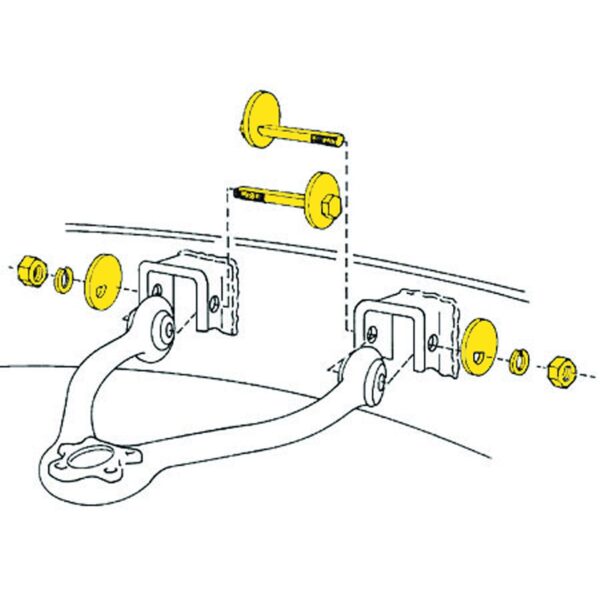 Moog MOG-K6302 Front Upper Alignment Caster / Camber Kit