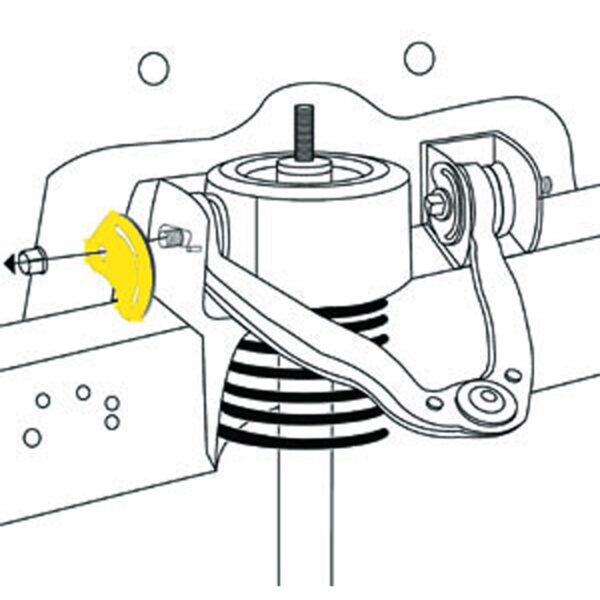 Moog MOG-K80277 Front Upper Alignment Camber Caster Cam