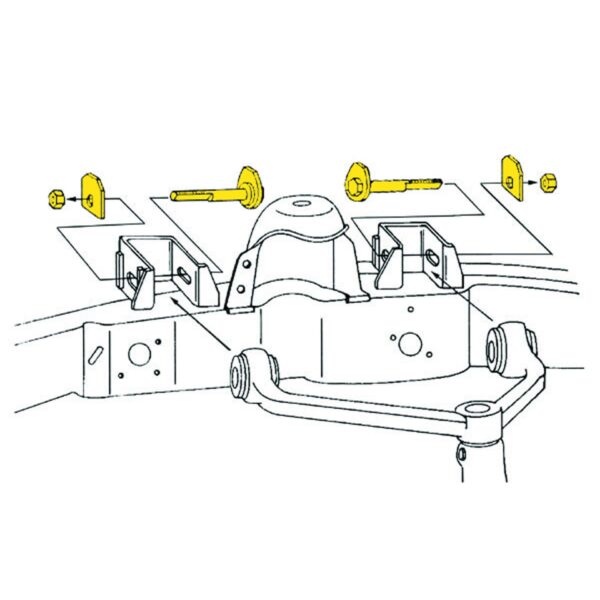 Moog MOG-K8674 Front Alignment Caster / Camber Kit