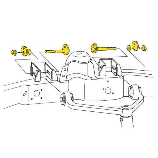 Moog MOG-K8740 Front Alignment Caster / Camber Kit