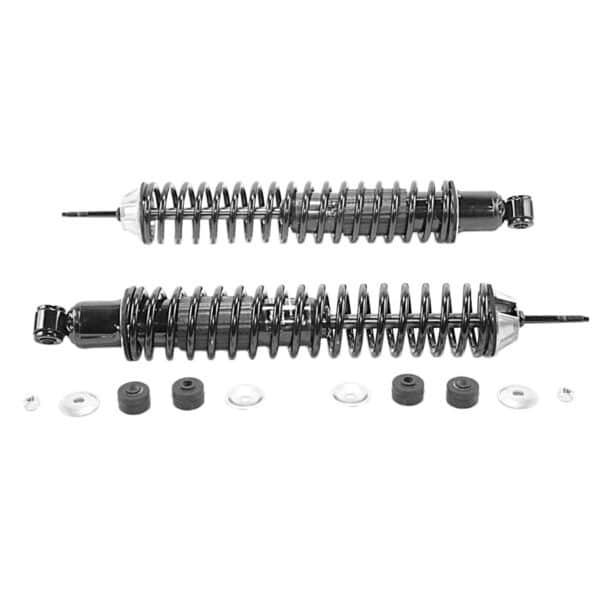 Monroe 58518 - Load Adjusting Rear Shock Absorber and Coil Spring Pack of 2