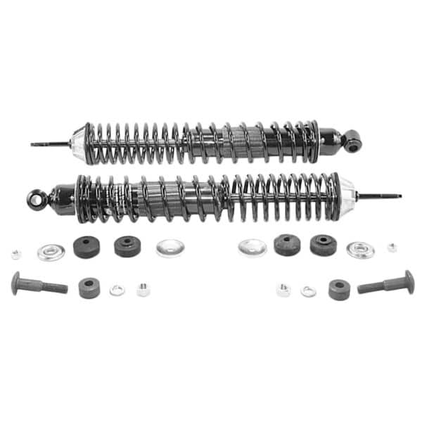 Monroe 58568 - Load Adjusting Rear Shock Absorber and Coil Spring Pack of 2