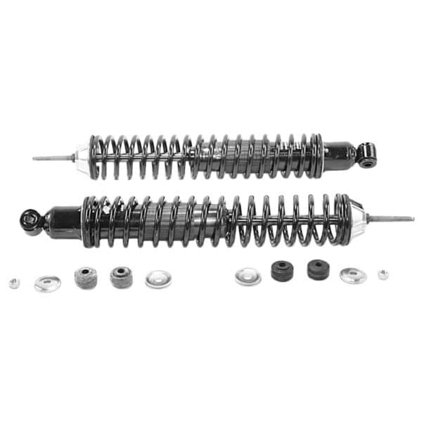 Monroe 58605 - Load Adjusting Rear Shock Absorber and Coil Spring Pack of 2