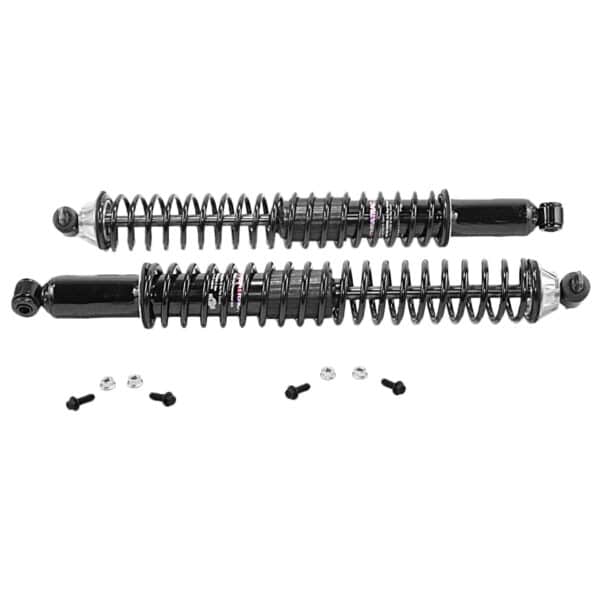 Monroe 58617 - Load Adjusting Rear Shock Absorber and Coil Spring Pack of 2