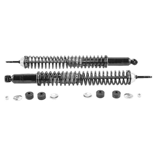 Monroe 58629 - Load Adjusting Rear Shock Absorber and Coil Spring Pack of 2