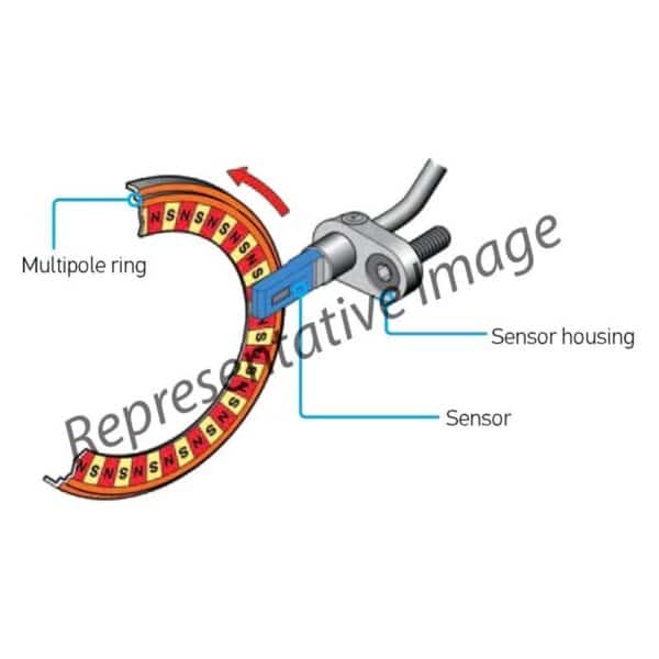 Motorcraft BRAB631 - ABS Wheel Speed Sensor