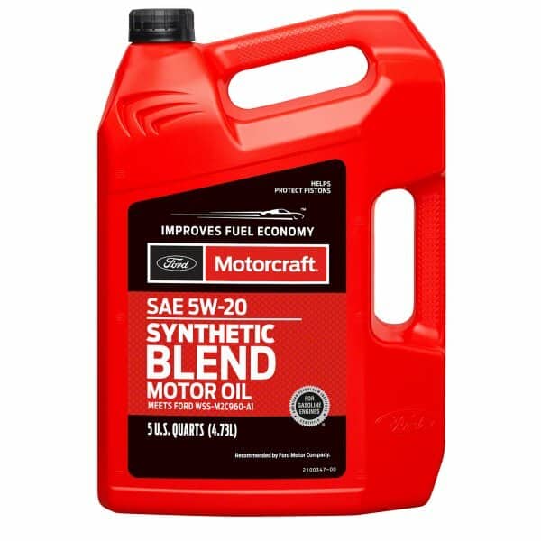 MotorcraftВ® XO5W205Q3SP - SAE 5W-20 Synthetic Blend Motor Oil 1.25 Gallons