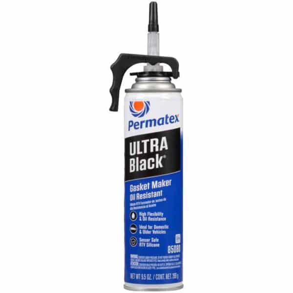 Permatex® 85080 Ultra Black® Rtv Silicone Gasket Maker, 9.5 Oz